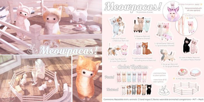 +Half-Deer+ Meowpaca - Walking Companion RARE