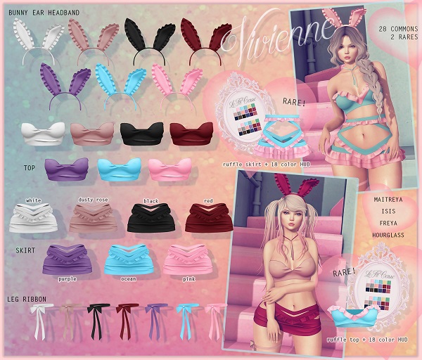 {le fil casse} Vivienne Ruffle Skirt RARE Freya