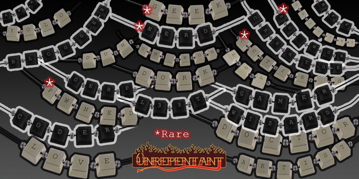 [UN] Keycontrol Necklace Black - PWNED RARE Box