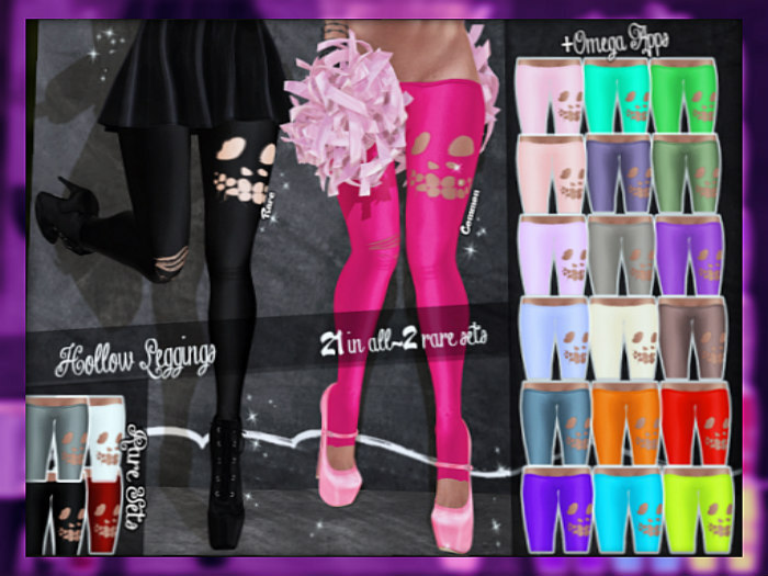 *HolliPocket* Hollow Leggings (SLUSHIE) (BOXED)