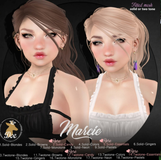 9.Doe: Marcie (solid) - Pastels