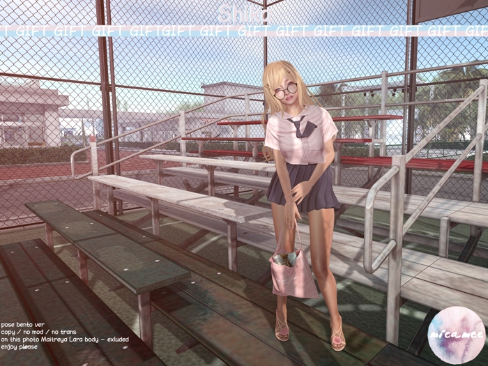 <micamee> Shika Pose GIFT