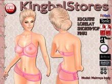 KS OUTFIT LORELAY SHORT&TOP PINK1