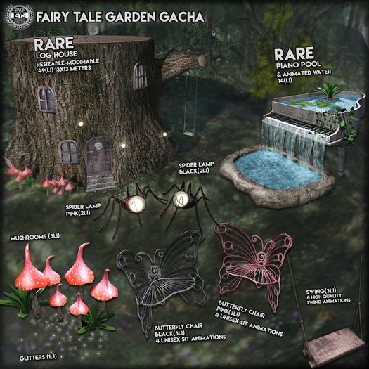 [Since1975]FairytaleG-Butterfly Chair Black