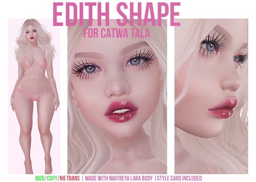 Allethea Shapes - Edith for CATWA Tala