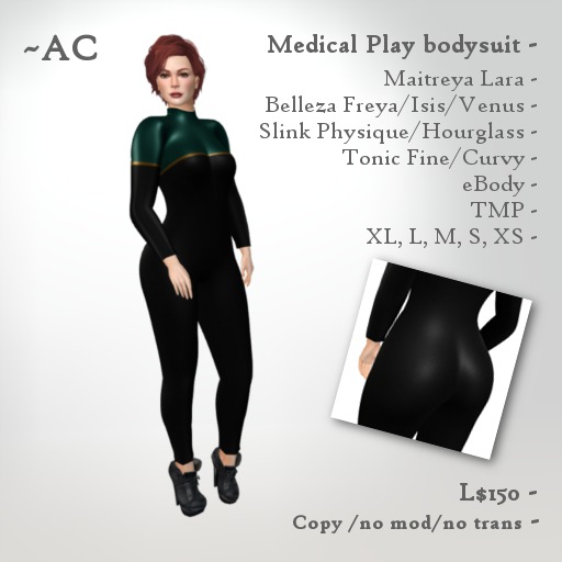 ~AC Medical Play bodysuit