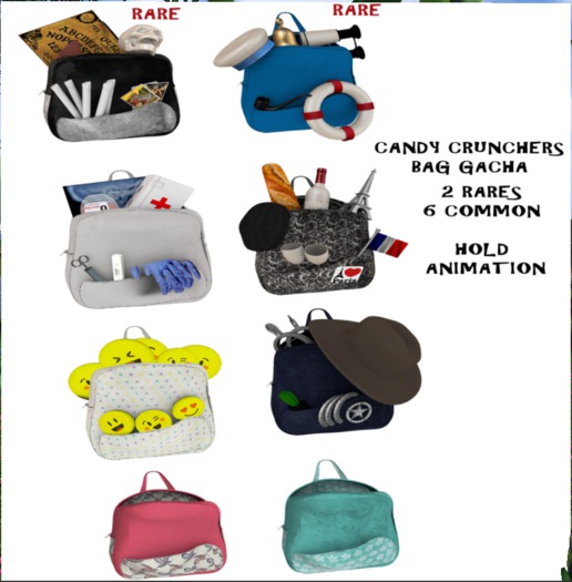 Candy Crunchers - Bag - Empty Blue
