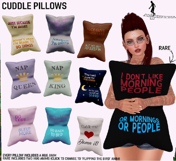 *~*HopScotch*~* Cuddle Pillow - Nice Guys