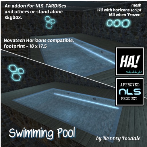 HA! Swimming Pool: Roxxxy