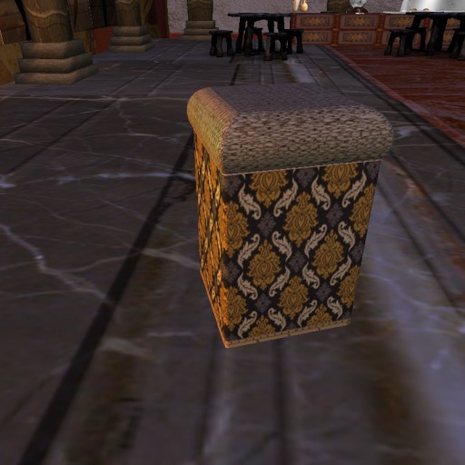 MEDIEVAL STOOL multipose (no copy)