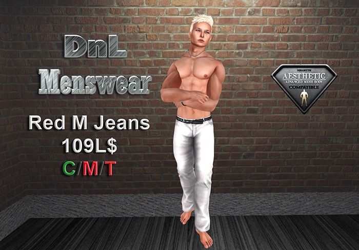 DNL_AES-White M Jeans (Add to Unpack)