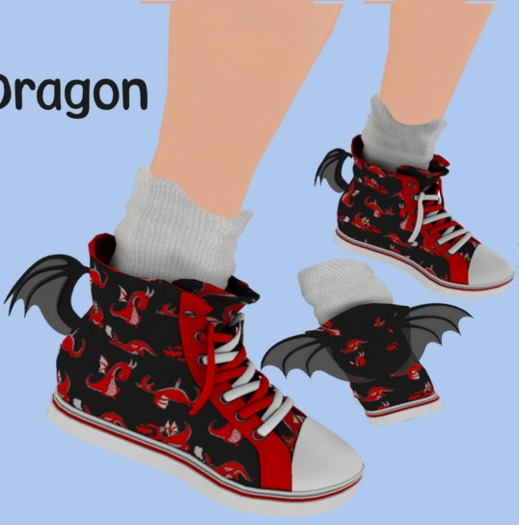 -Ragamuffins- Dragon Sneakers