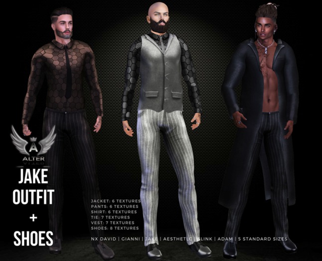 ::ALTER:: Jake - Men Outfit + Shoes [Fat pack]