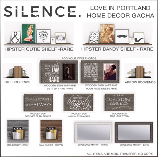 Silence. - Hipster Cutie Shelf - RARE