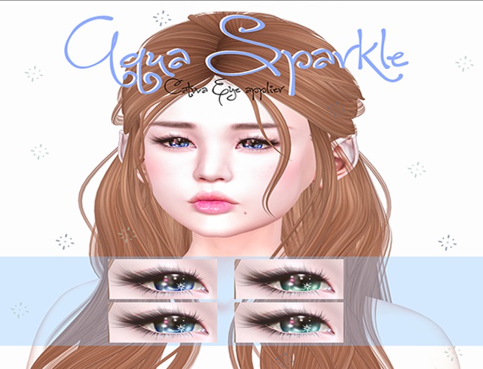 [Sugar~*] Aqua Sparkle Eyes.
