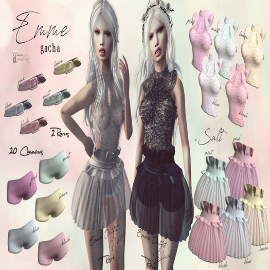 .SALT - EMME PANTIES - LEMON [T)