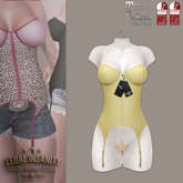 Legal Insanity - Layla yellow corset
