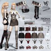 #19 Wicca's Wardrobe - Riona Bracers [Sand] [GACHA]