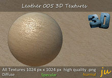 JU Leather 005 3D Textures Full Perm