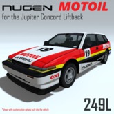 NuGen Motoil Livery for the Jupiter Concord Liftback