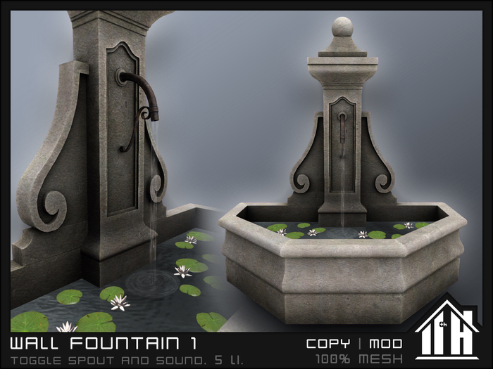 11th House - Wall Fountain 1