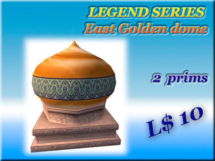 LEGEND SERIES East Golden dome (2prims)