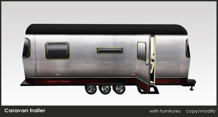EV MODERN CARAVAN TRAILER - CAMPER 