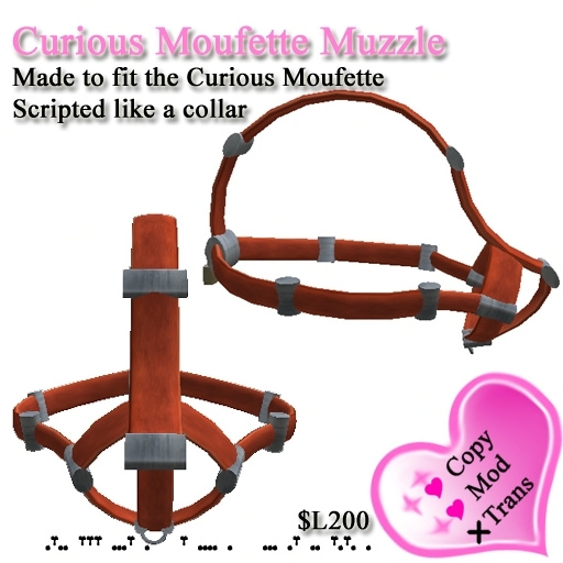 Curious Moufette Muzzle (Box)