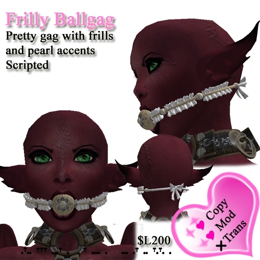 Frilly Ballgag (Box)