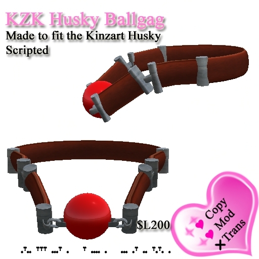 KZK Husky Ballgag (Box)