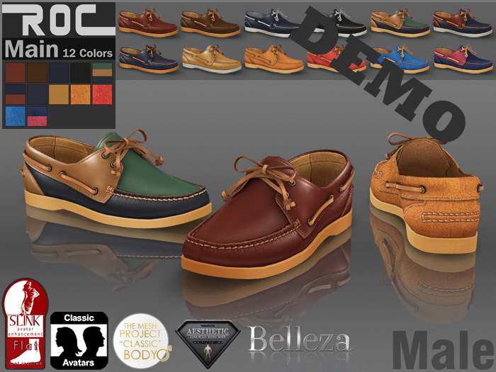 ::ROC:: Boat Shoes Male_DEMO