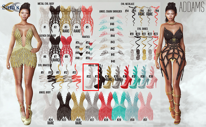 Addams // Abbe Angel Shoes // Maitreya - N*32