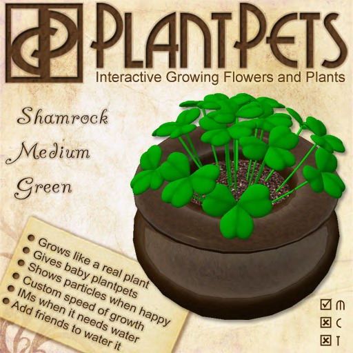 PlantPet Seed [Shamrock *Medium Green*]