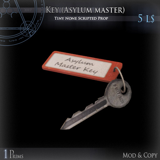 Second Life Marketplace - (Box) Key (Asylum master)