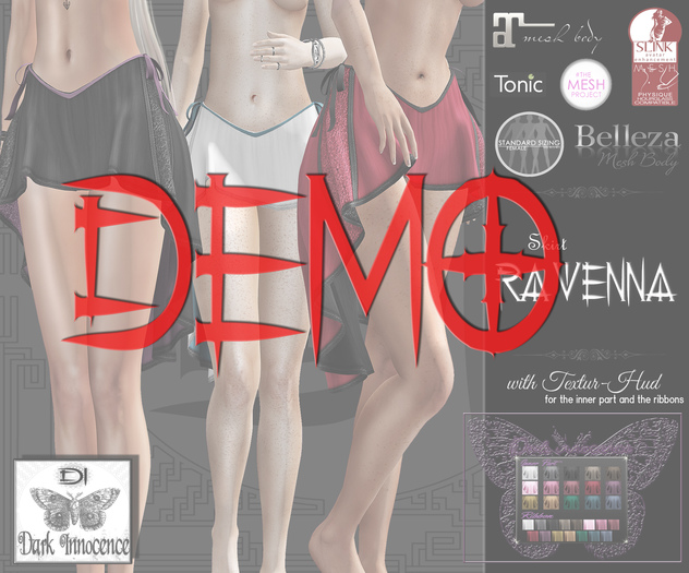 ~Dark Innocence~ Skirt I Ravenna with HUD DEMO