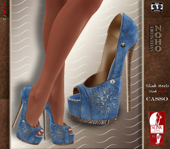 [NOHO] Casso - Slink Mesh Heels (box)