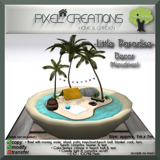 [PC] Little Island - Decor (Menudriven) (Boxed)