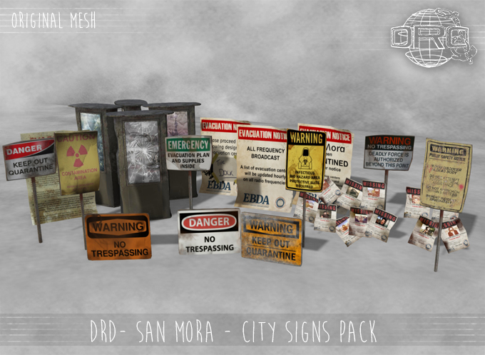 -DRD- San Mora - City Signs Pack
