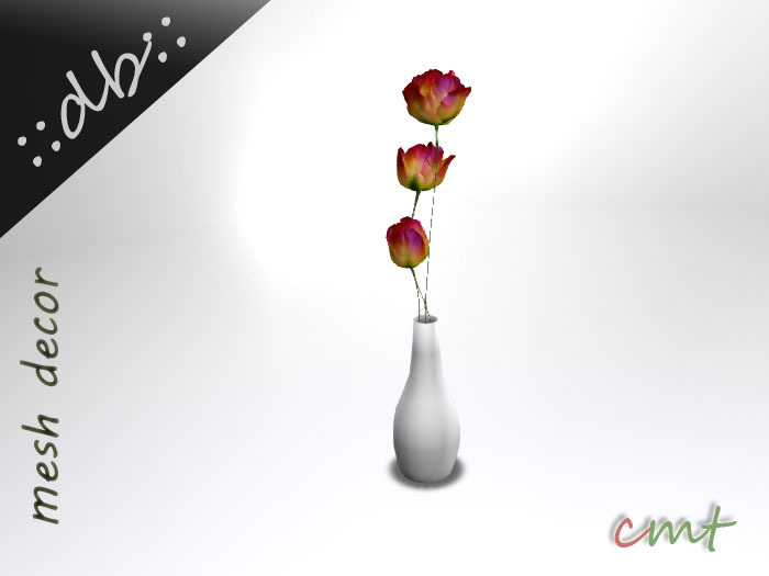 ::db:: Tulips Red in Vase Vs. I