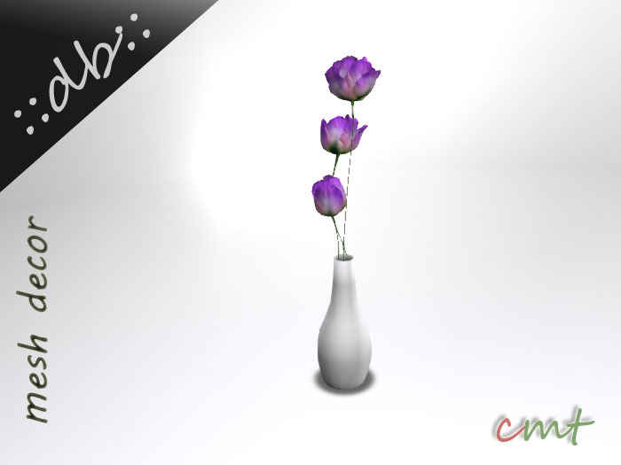 ::db:: Tulips Purple in Vase Vs. I
