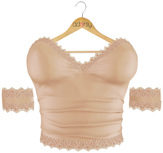 adorsy - Vicky Top Beige - Maitreya