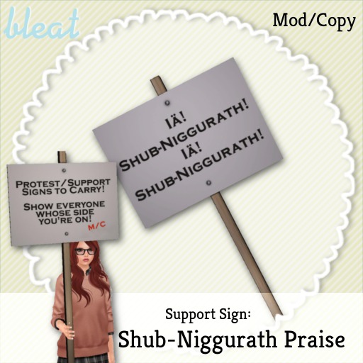[sd] Shub-Niggurath Praise