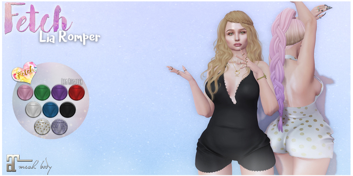[Fetch] Lia Romper - Fatpack (Wear me to unpack)