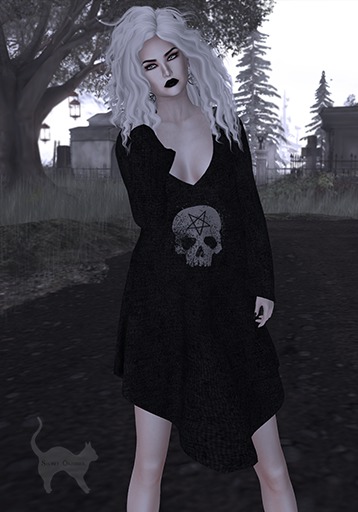 *SO* PentaSkull Sweater Dress