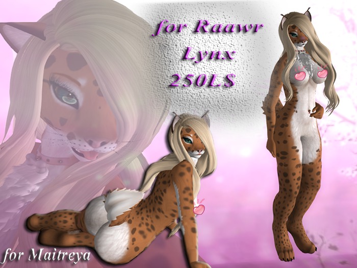~Lucky Paw~ Cute Lynx