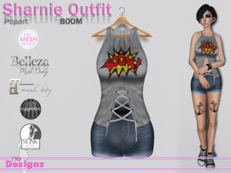 Second Life Marketplace - Sharnie Demo Popart