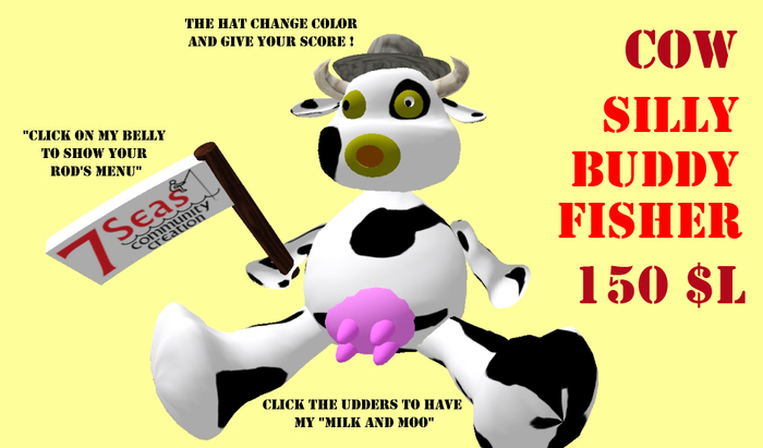 COW SILLY BUDDY FISHER