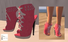 creani sneaker high maitreya heels new york pink r