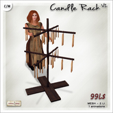 [V/W] Candle Rack V2 - Animated framework holding fresh candles
