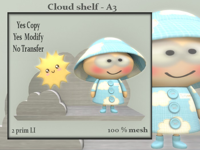 !MC! Cloud shelf A3